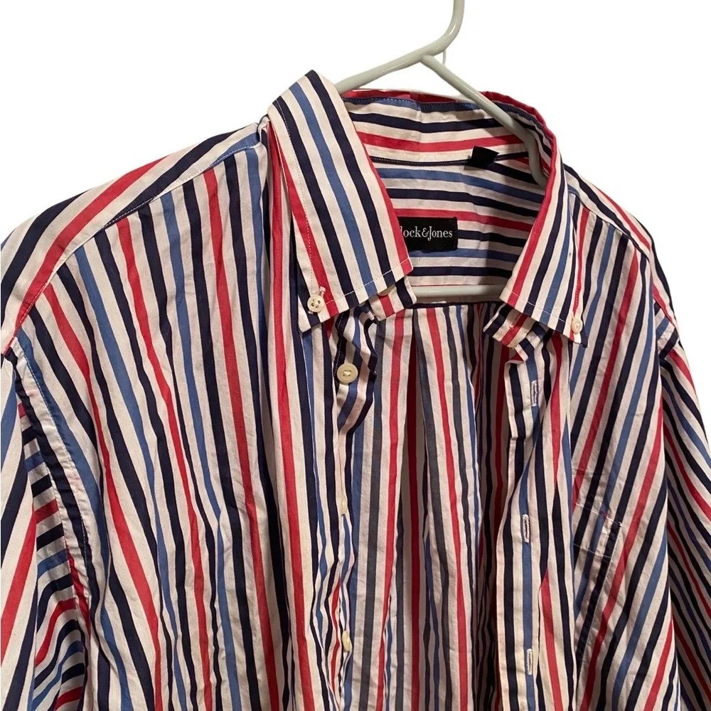 Bullock and‎ Jones striped button up